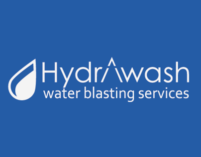 Hydrawash Water Blasting Services Branding
