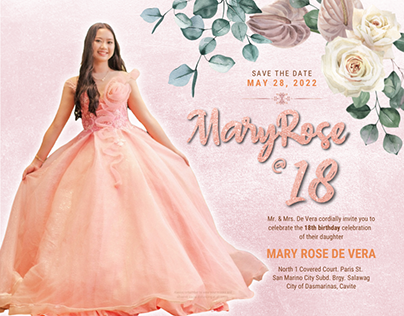 18th Birthday | Mary Rose