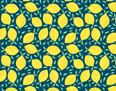 Lemons Surface Pattern