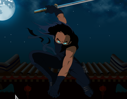 Ninja #1. Illustration