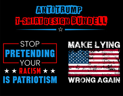 Anti Trump T-Shirt Design Bundle