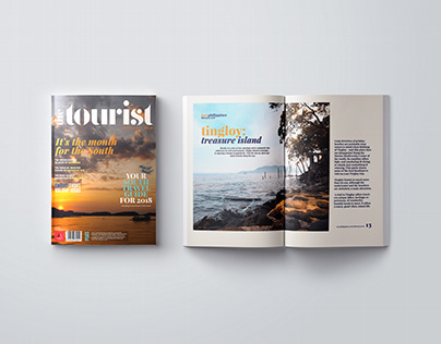 The Tourist Magazine Layout