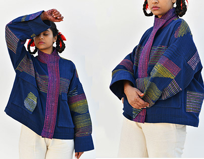 Upcycled jackets collection with Rias Jaipur