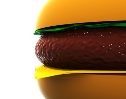 Burger Donut Logo & Booth Design