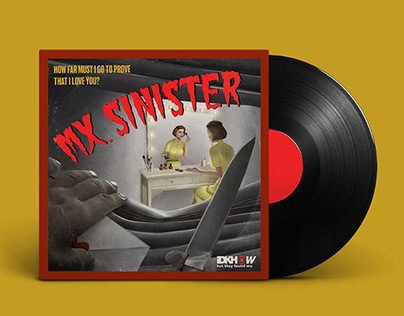 Mx. Sinister IDKHBTFM album design
