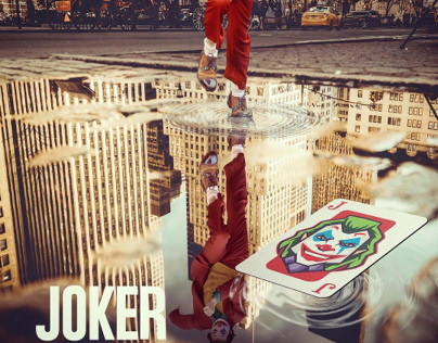 Joker movie poster art