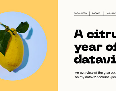 A citrusy year of dataviz : 2020 dataviz retrospective