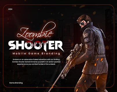 Zombie Shooters Mobile Game Branding