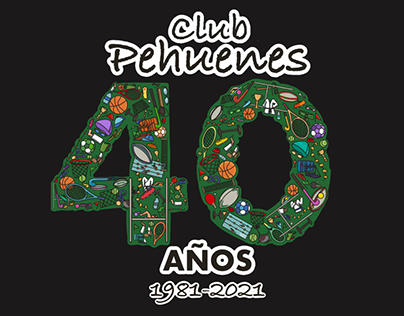 Calcomanía Ilustrada Pehuenes Club 2021