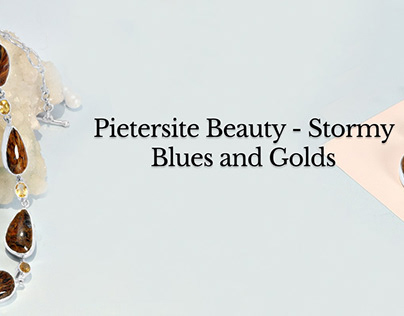 Pietersite Marvels: The Meeting Point of Stormy Blues