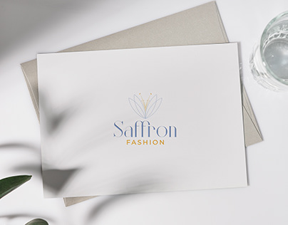 Saffron logo identity