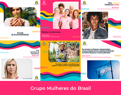 Social Media - Grupo Mulheres do Brasil