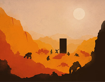 2001 A Space Odyssey - Poster