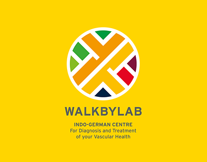 Logodesign für WALKBYLAB Indo-German Centre