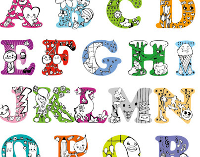 ABC Typography for kids