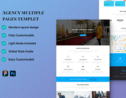 Project thumbnail - Agency Multiple Pages | Website Design