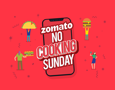 Zomato No Cooking Campaign