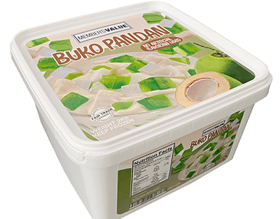 Snr Buko Pandan Packaging