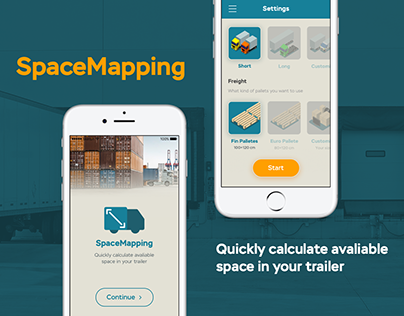 Fleetboard SpaceMapping App