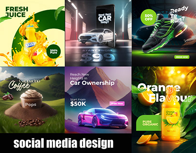promotional social media post, instagram post design