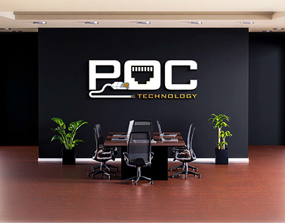 POC technology logo and braning