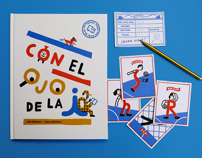 'Con el Ojo de la i' Interactive children book.
