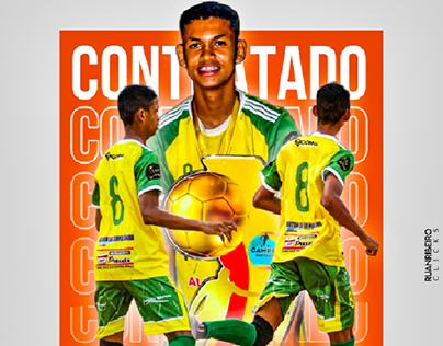 Flyer Contratação Futebol 1.0