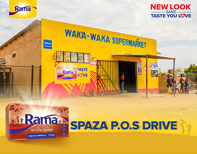 Rama original spaza branding POS drive