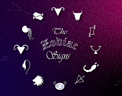 Zodiac signs - Adobe Illustrator