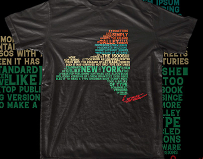 word cloud t-shirt design