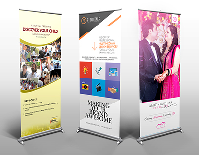 Promotional - Rollup Banner Designs