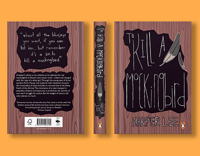 Book Cover Design - To Kill A Mockingbird