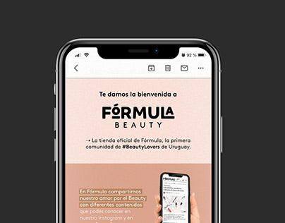 Fórmula | Welcome flow