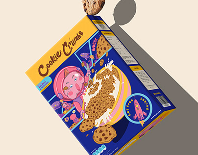 Cookie Crumbs - Packaging Design for Cereal Brand