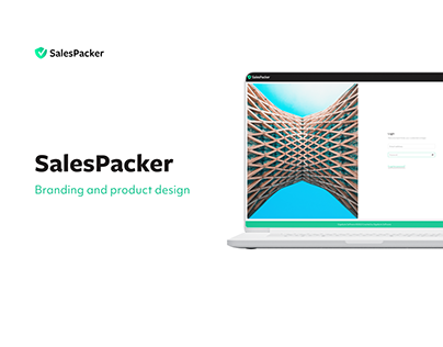 SalesPacker brand identity and product design