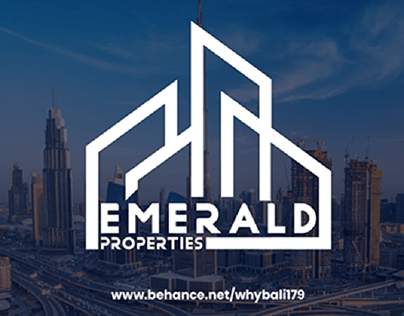 Emerald Properties  Real Estate  Logo Design