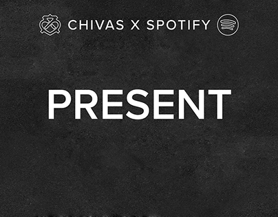 CHIVAS X SPOTIFY, New label design