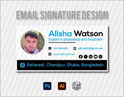 Creative Email Signature Design .