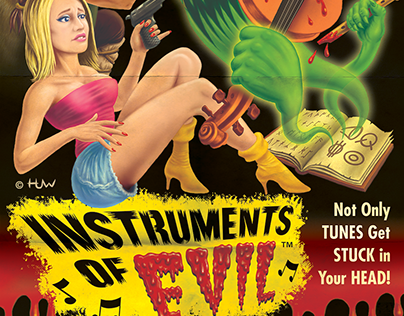 "Instruments of Evil" B-movie Poster