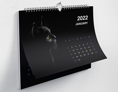 2022 Calendar design