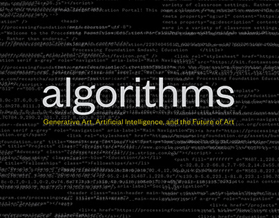 Algorithms - A Conceptualized Prompt Project