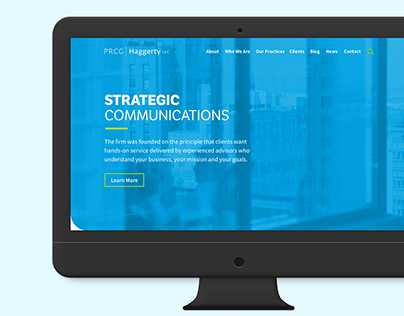PRCG | Haggerty Website Redesign