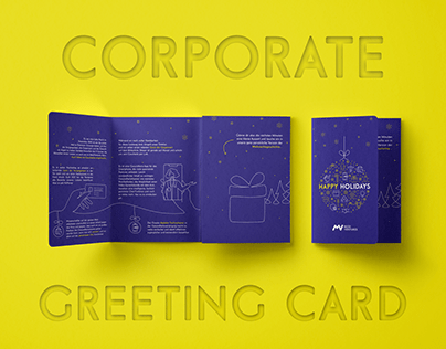 Corporate greeting card