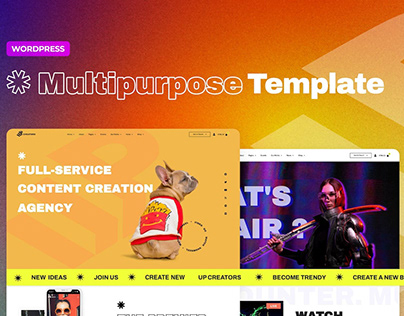 UpCreators – Multipurpose, Creative Elementor Template