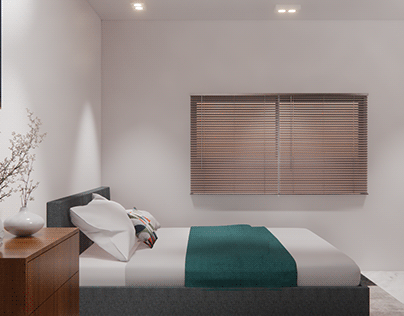 Minimalist Bed Room Design & Render
