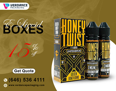 Elevate Your Brand With Custom E Liquids Boxes