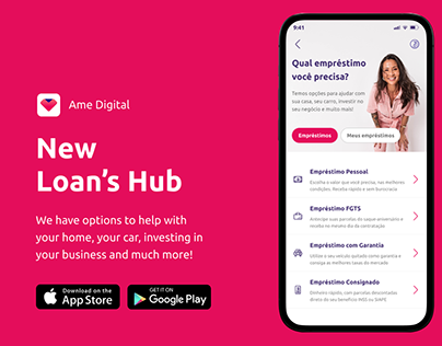 New Loan's Hub at Ame Digital