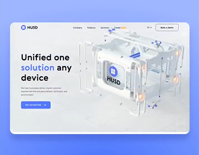HUSD Landing Page Design