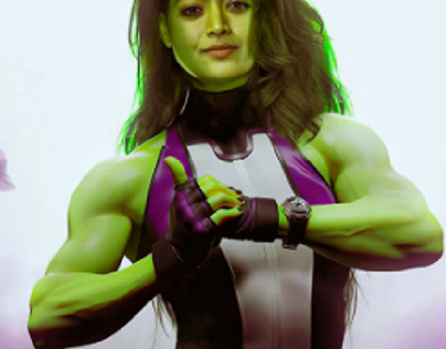 Rashmika as SHEHULK