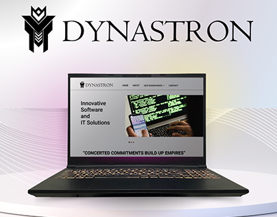 Dynastron - Client Website Design Project